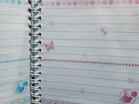 Diario Con Candado 13X13 Mariposa Y Flor - 3