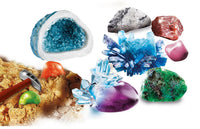 Juego De Excavación Cristales y Minerales Ciencia Clementon - 2