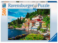 Rompecabezas Lago De Como, Italia 500 Piezas Ravensburger - 1