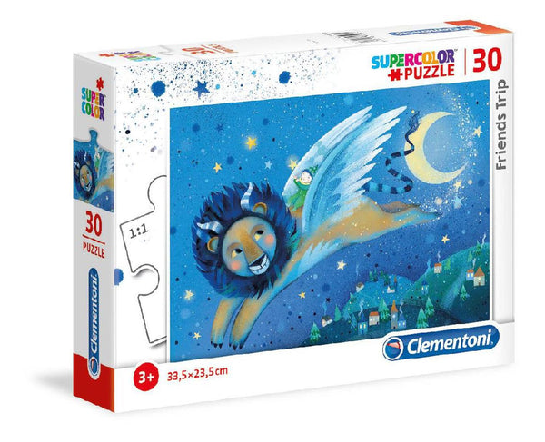 Rompecabezas Infantil Viaje Con Amigos 30 Pz. Clementoni