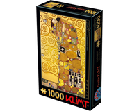 Rompecabezas Klimt: El Abrazo 1000 Piezas D-Toys - 2