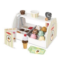 Wooden Ice Cream Counter - 1
