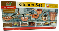 Juguete de Cocina Infantil con 11 Piezas de Metal Chef - 3