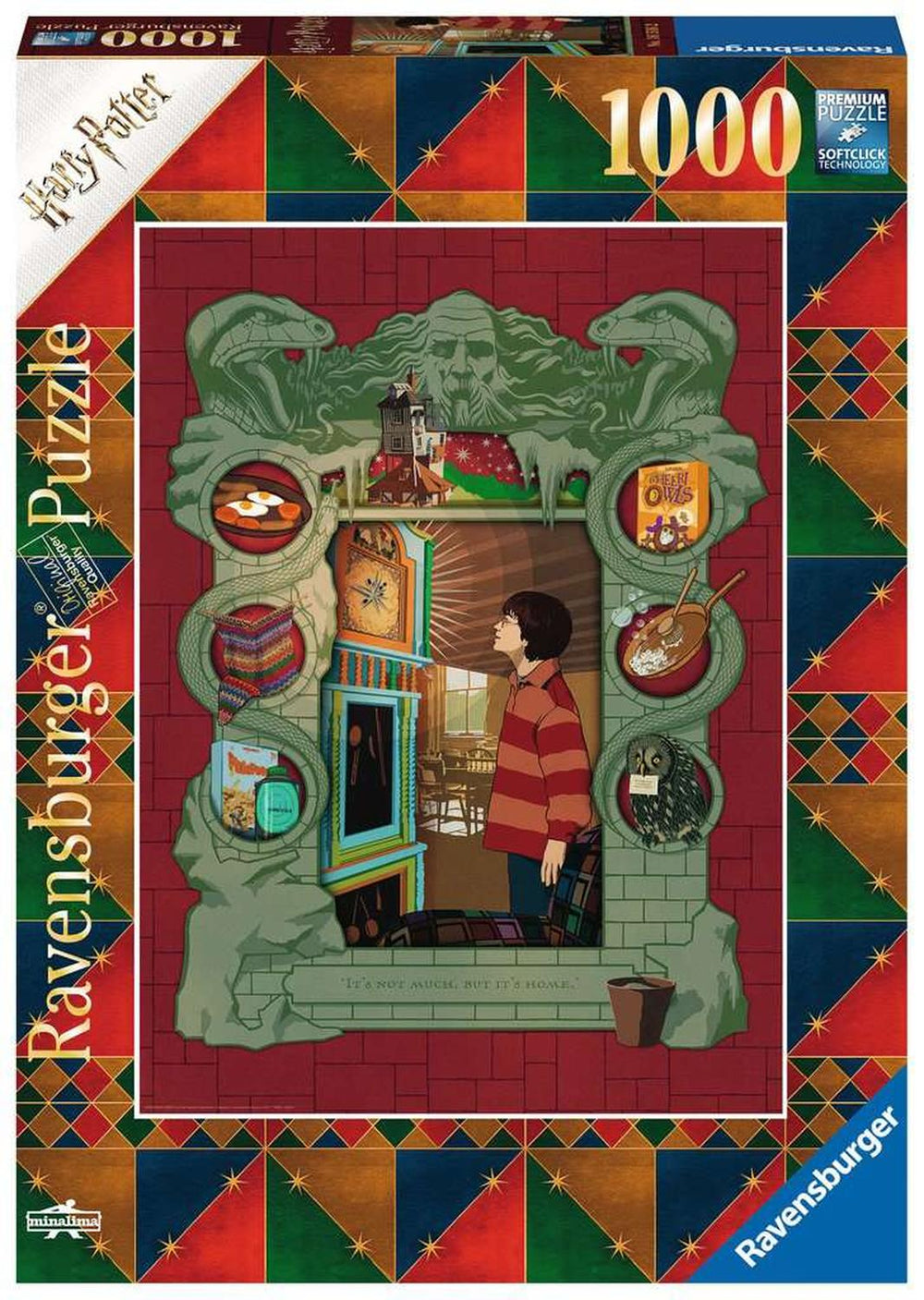 Rompecabezas Harry Potter La Camara De Los Secretos 1000 Piezas