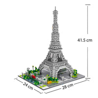 Construcción Torre Eiffel 3D 3369 Piezas 41 cm Altura - 1