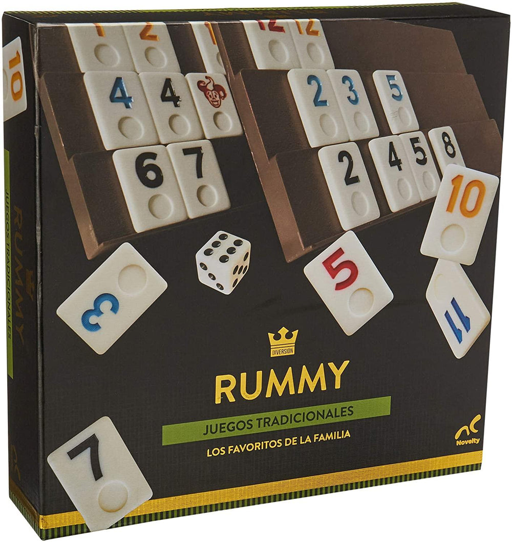 Juego De Mesa Rummy Jumbo- Estrategia Familiar