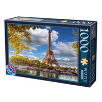 Rompecabezas Torre Eiffel 1000 Piezas D-Toys - 1