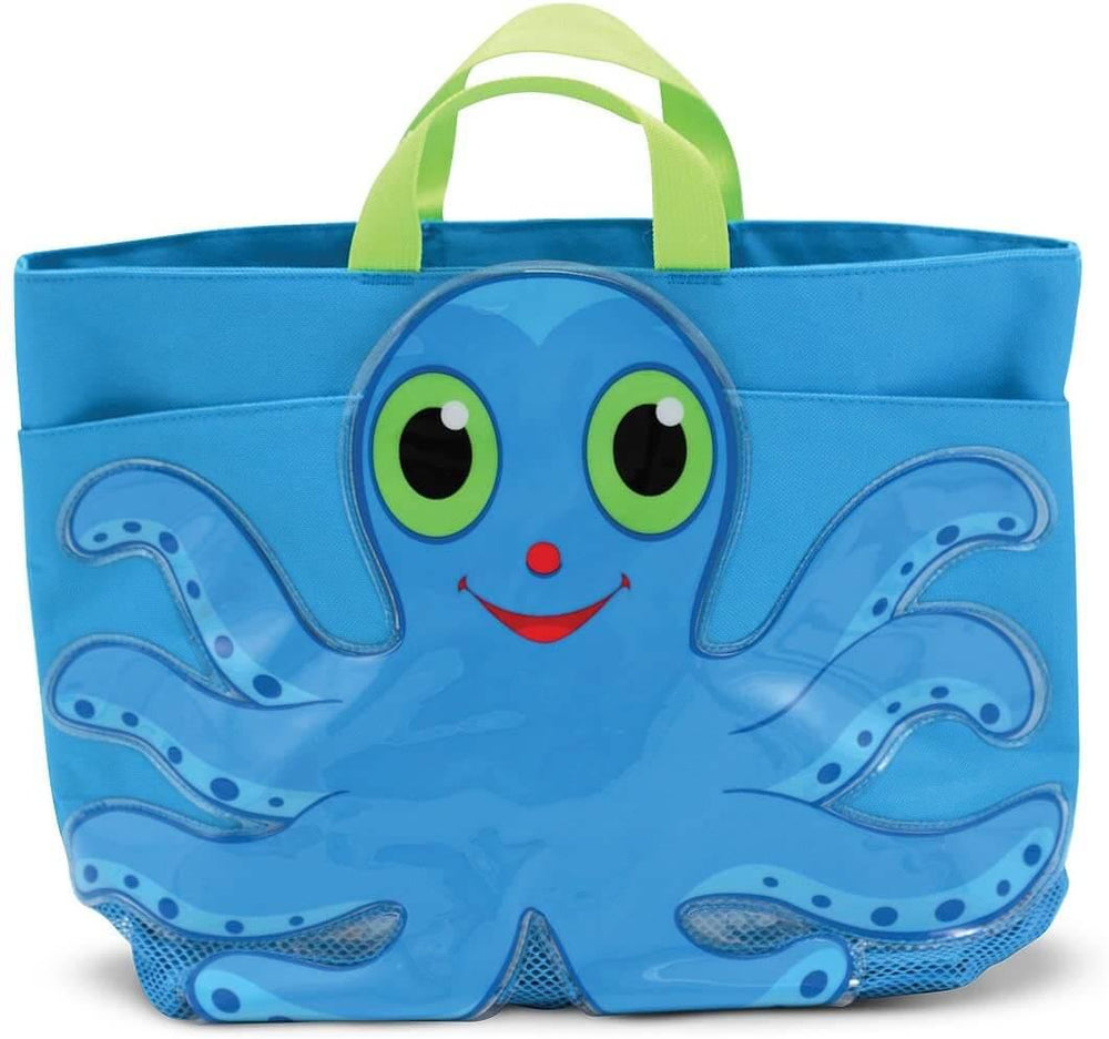 Flex Octopus Beach Tote Bag