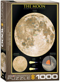 Rompecabezas La Luna The Moon 1000 Piezas Eurographics - 1