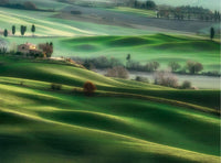 Rompecabezas Colinas De La Toscana 500 Piezas Clementoni - 2