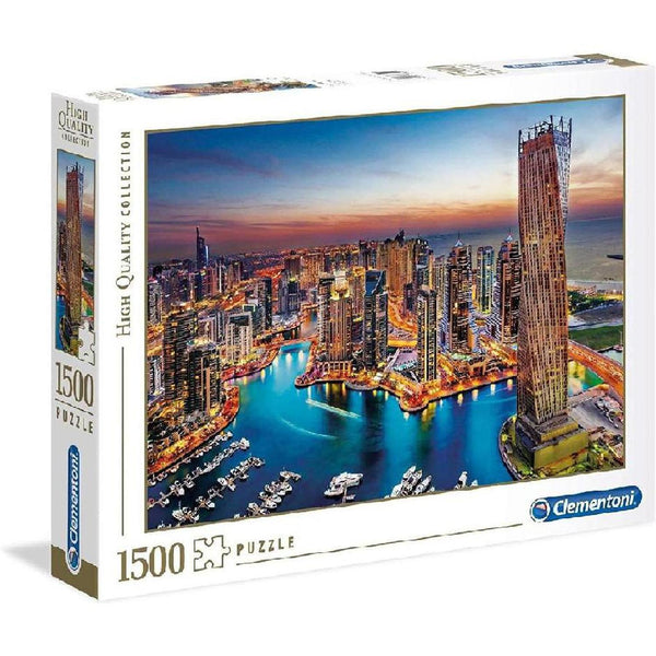 Rompecabezas Dubai Marina 1500 Piezas Clementoni