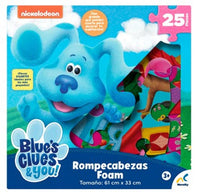 Rompecabezas de Foamy Pistas de Blue 25 Piezas - 2