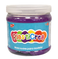 Plasticrea Morada Masa Suave Para Modelar 1 Kg - 2