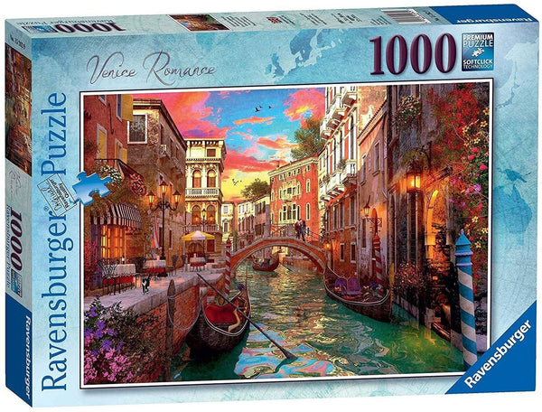 Rompecabezas Romance En Venecia 1000 Piezas