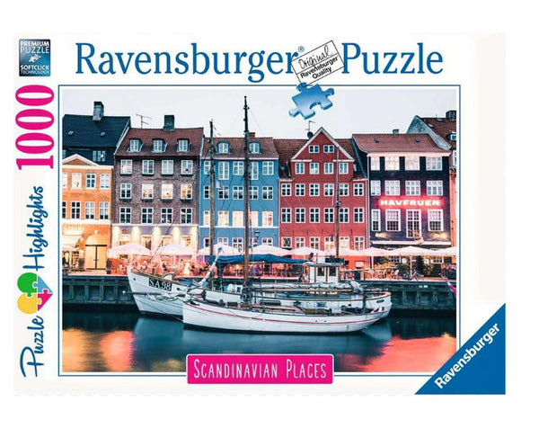 Rompecabezas Bergen, Noruega 1000 Piezas