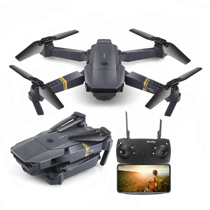 Dron Con Cámara Profesional HD, Plegable, Control Remoto USB
