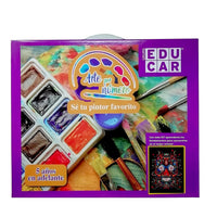 Kit Pinta Por Numero Calavera DIY Arte - 2