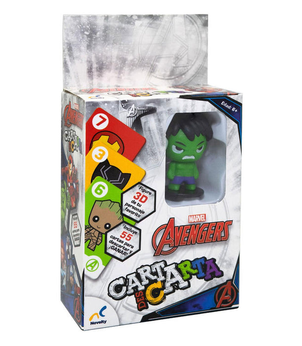 JUEGO DE CARTAS DESCARTA AVENGERS