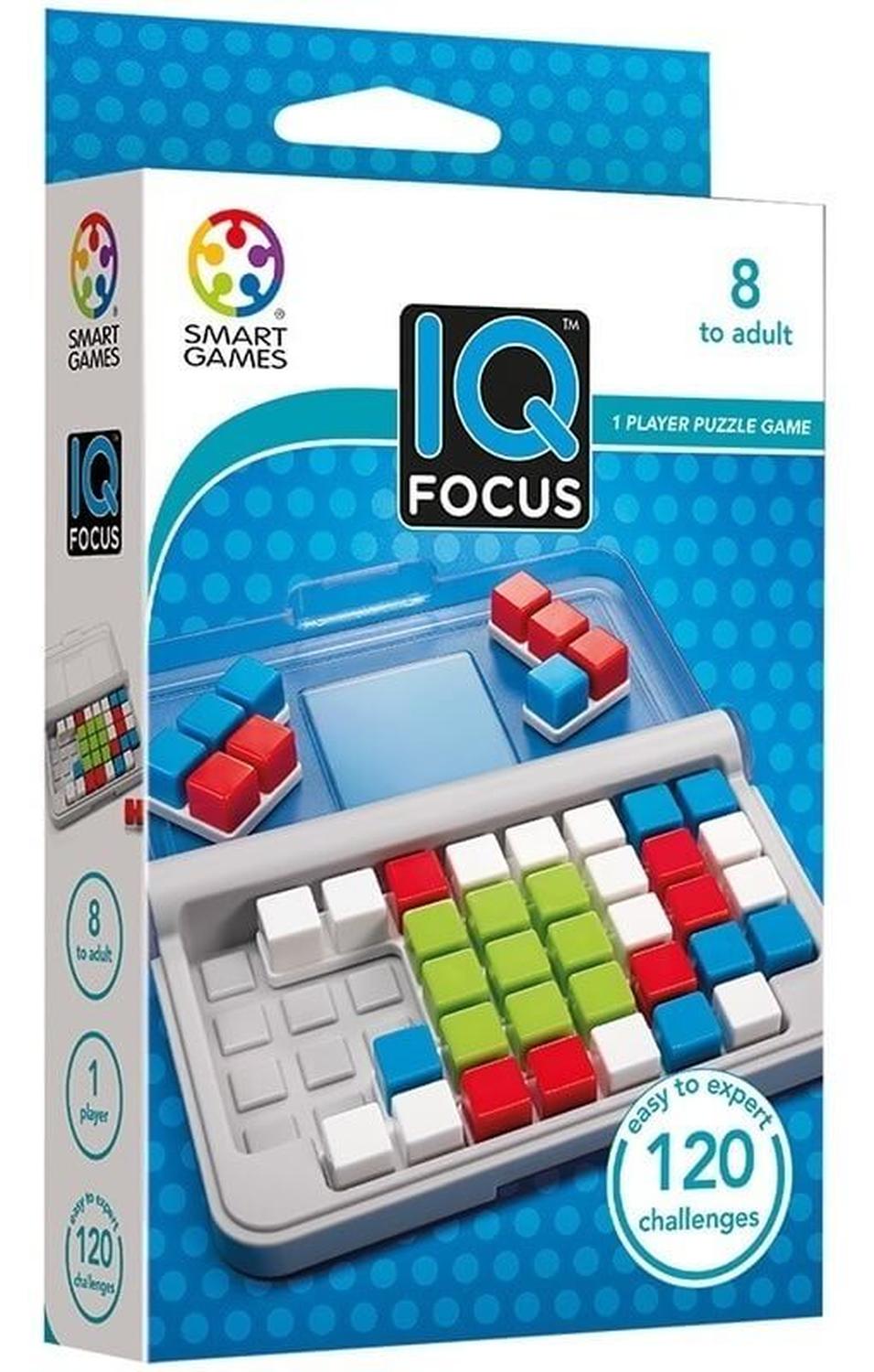 Juego De Mesa IQ Focus Smart Games 120 Retos