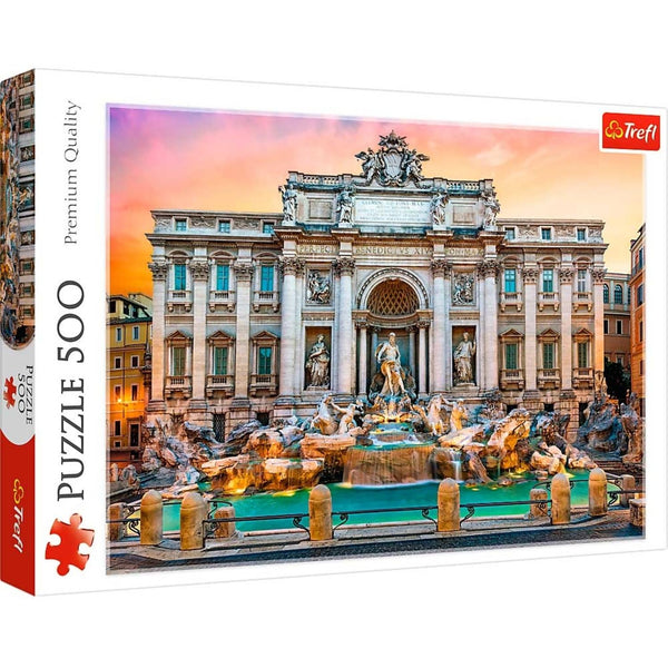 Rompecabezas Fuente De Trevi 500 Pz Trefl