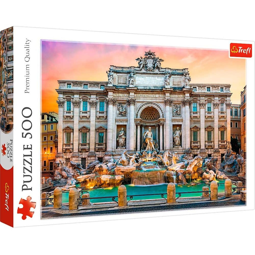 Rompecabezas Fuente De Trevi 500 Pz Trefl