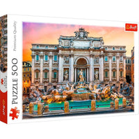 Rompecabezas Fuente De Trevi 500 Pz Trefl - 1