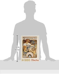 Rompecabezas Alphonse Mucha: Biscuts Lefeure Utile 1000 Pz - 2