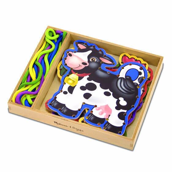 Figuras Para Ensarte De Animales De Granja