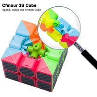 Cubo Magico 3X3 - Meilong Carbon Fiber Destreza - 6