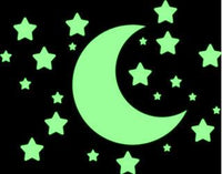 ESTRELLA Y LUNA FLOURESCENTE - 2