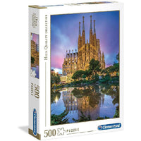 Rompecabezas Barcelona Sagrada Familia 500 Piezas Clementoni - 1