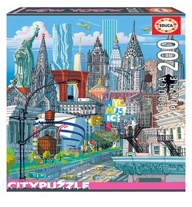 Nueva York Educa City Puzzle