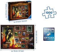 Rompecabezas Disney Villanos Scar 1000 Piezas Ravensburger - 3
