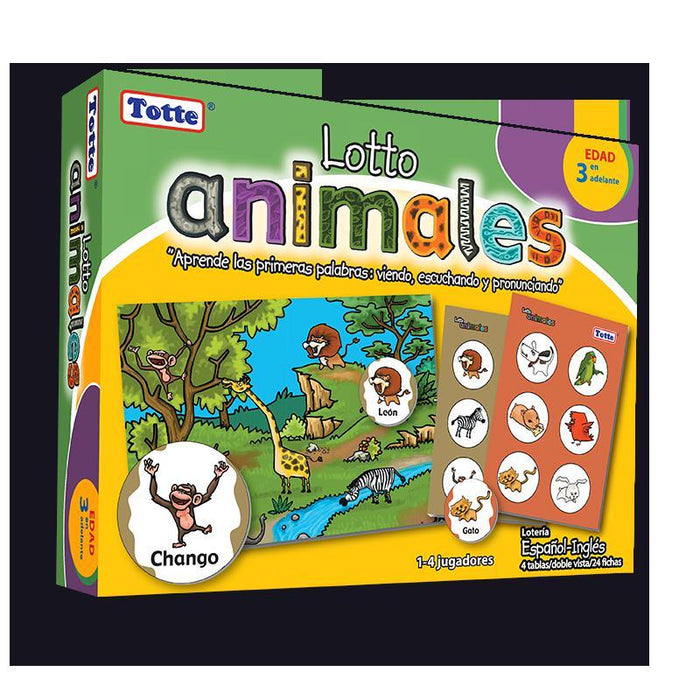 Lotto Animales (Español-Ingles)
