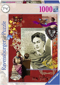 Rompecabezas Frida Kahlo:Portaretrato 1000 Piezas Ravensburger - 1