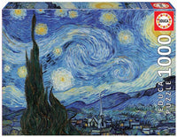 ROMPECABEZAS LA NOCHE ESTRELLADA 1000 PIEZAS EDUCA - 1