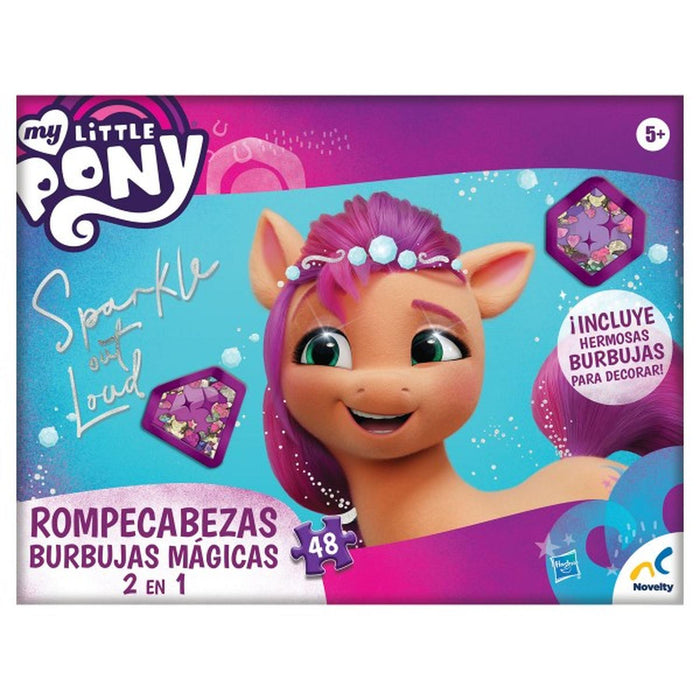 Rompecabezas 2 En 1 Más Burbujas Mágicas My Little Pony