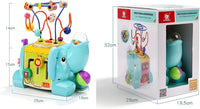 Cubo De Actividades Elefante 5 en 1 , Multicolor, Motricidad - 10