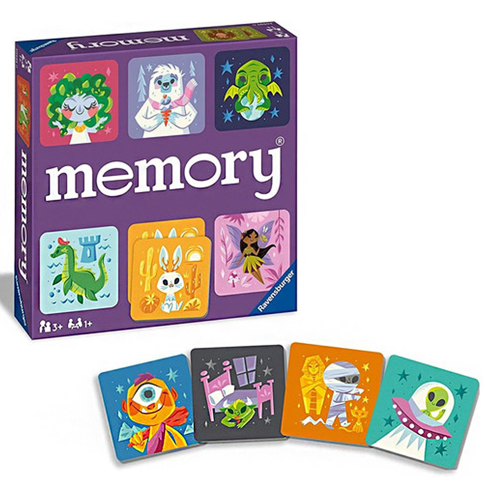 Juego De Memoria Infantil Monstruos Graciosos 48 Cartas