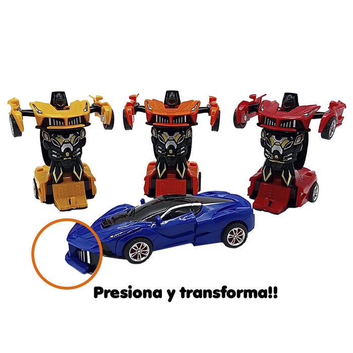 Carro De Fricción Transformers Varios Modelos 1 Pieza