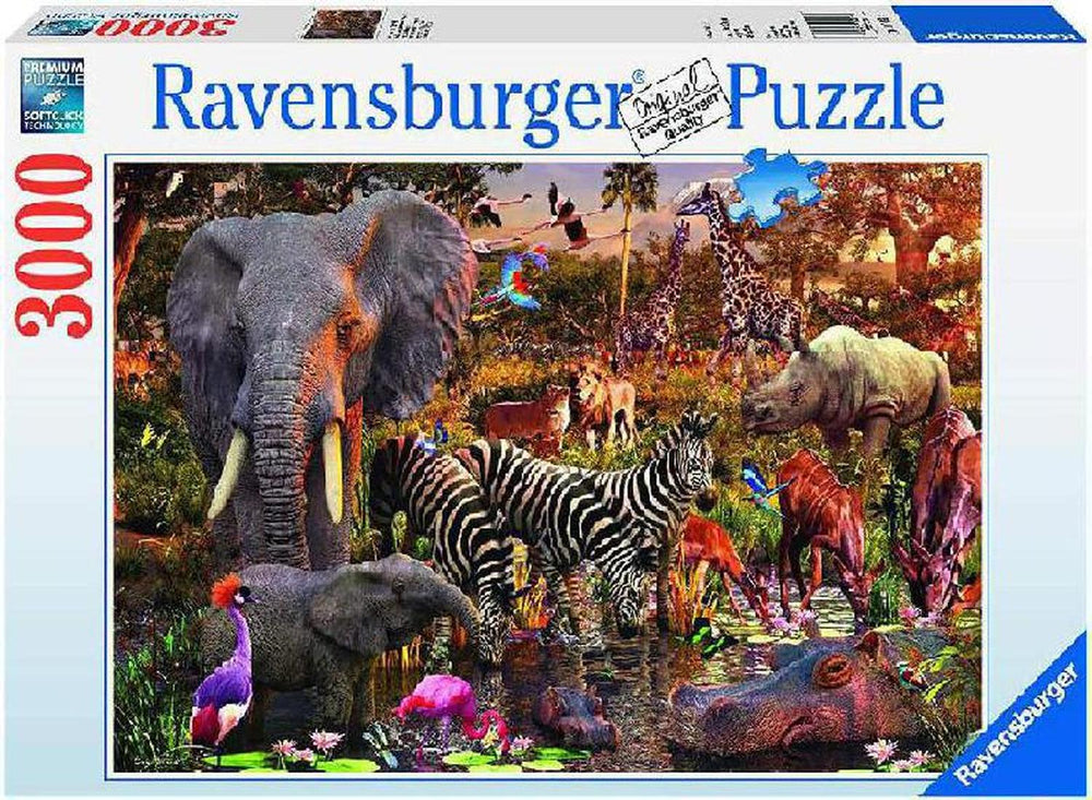 Rompecabezas Animales Africanos