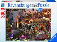 Rompecabezas Animales Africanos - 1