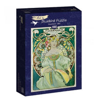 Rompecabezas Daydream   Mucha  1897 Bluebird 1000 Piezas - 1