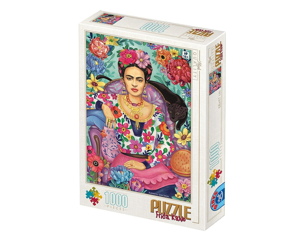 Rompecabezas Groos Zselyke Frida Kahlo 1000 Piezas