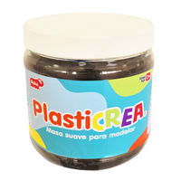 Plasticrea Negro Masa Suave Para Modelar 1 Kg - 1