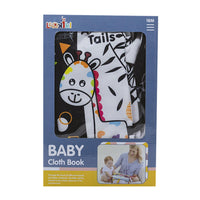 Libro Textura Cuento De Animales Tela Suave Bebes - 4