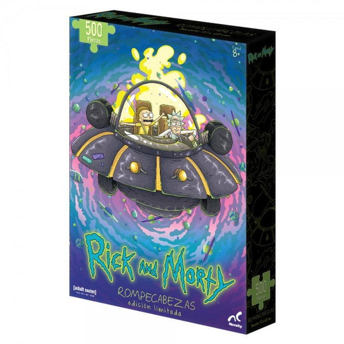 Rompecabezas Coleccionable Rick And Morty 500 Piezas