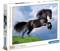 Rompecabezas Caballo Frison 500 Piezas Clementoni - 1