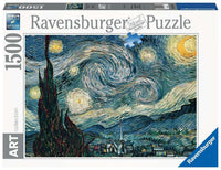 Rompecabezas Van Gogh: Noche Estrellada 1500 Piezas Ravensburger - 1