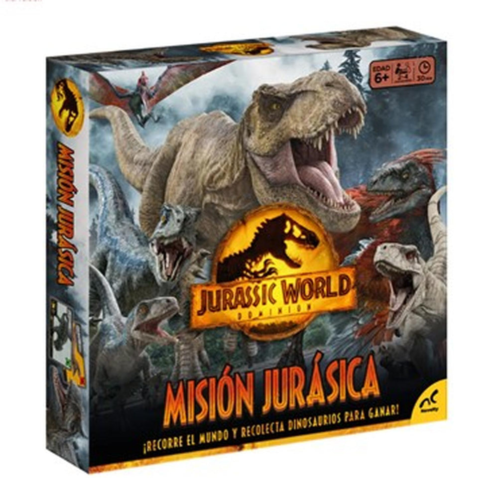 Juego De Mesa Para Niños Misión Jurásica, Jurassic World